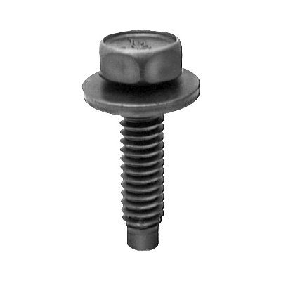 Auveco Body Bolts 44565 CAPS9480 1/4-20 x 1 Black Hex Head PK 50