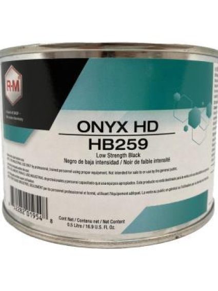 BASF Tinter Onyx RMHB259 R-M Low Strength Black 0.5L