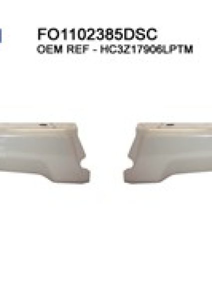 FO1102385DSC Rear Bumper Face Bar