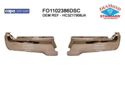 FO1102386DSC Rear Bumper Face Bar FO1102386DSC Rear Bumper Face Bar