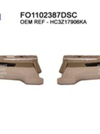 FO1102387DSC Rear Bumper Face Bar
