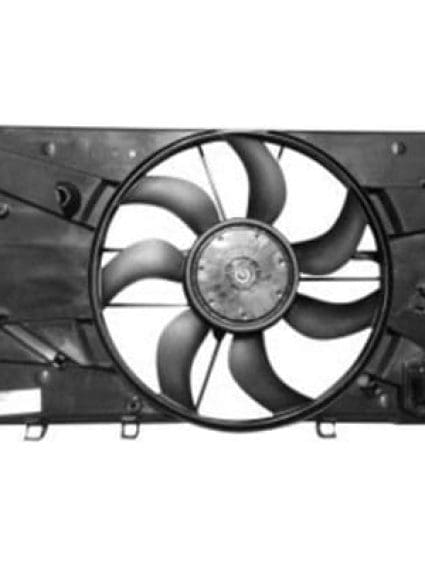 GM3115323 Cooling System Fan Radiator & Condenser Assembly