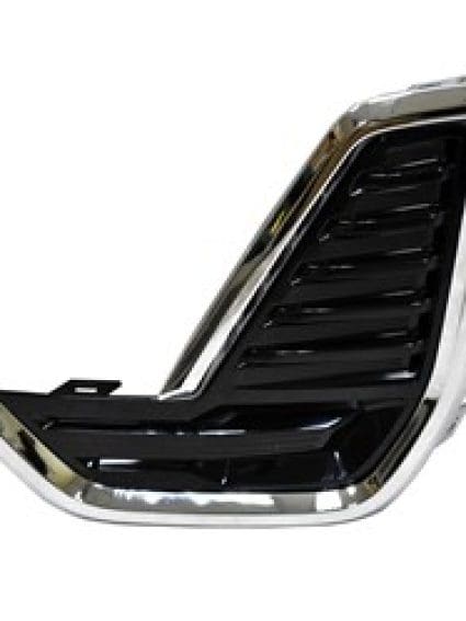 GM1038249 Front Bumper Insert Fog Light Cover Driver Side