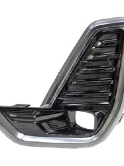 GM1038251 Front Bumper Insert Fog Light Bezel Driver Side
