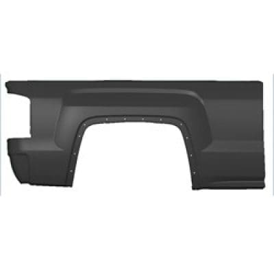 GM1757142C Body Panel Truck Box Bed Side Panel Passenger Side