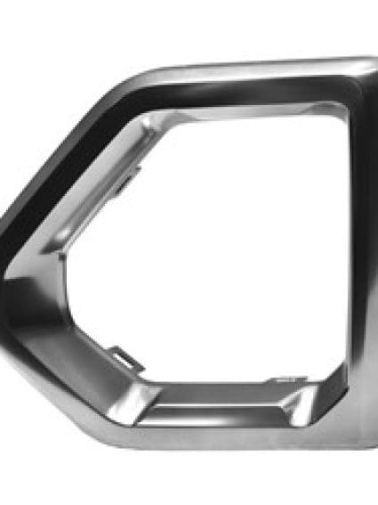 GM1038259 Front Bumper Insert Fog Light Bezel Driver Side
