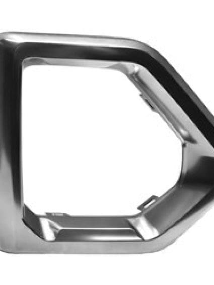 GM1039259 Front Bumper Insert Fog Light Bezel Passenger Side