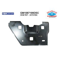 GM1067199C Front Bumper Bracket Mounting Passenger Side GM1067199C Front Bumper Bracket Mounting Passenger Side