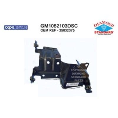 GM1062103DSC Front Bumper Bracket Mounting Driver Side