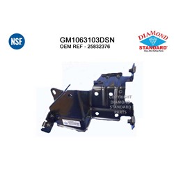 GM1063103DSC Front Bumper Bracket Mounting Passenger Side GM1063103DSC Front Bumper Bracket Mounting Passenger Side