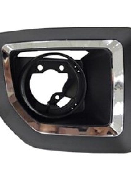 GM1039203 Front Bumper Insert Fog Light Bezel Passenger Side
