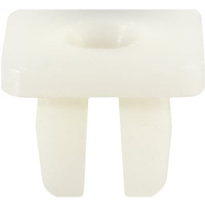 Auveco Nylon Nut #10 CAPS14274 White Honda Mazda Nissan Toyota PK 25