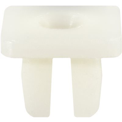 Auveco Nylon Nut #10 CAPS14274 White Honda Mazda Nissan Toyota PK 25