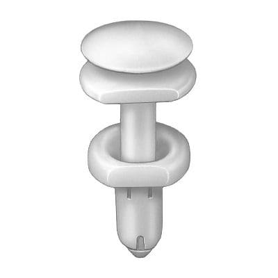 Auveco Trim Panel Retainer GM CAPS18353 White Nylon Door PK 50