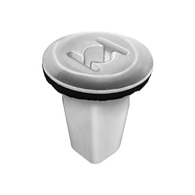 Auveco Trim Panel Retainer Mitsubishi CAPS19322 White Nylon PK 15