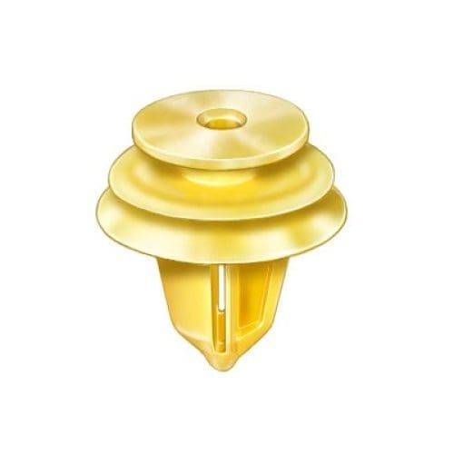 Auveco Trim Panel Retainer Nissan CAPS21289 Yellow Nylon PK 25