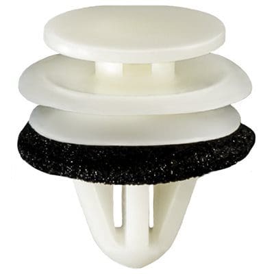Auveco Trim Panel Retainer Honda CAPS21638 White Nylon w/ Sealer PK 15