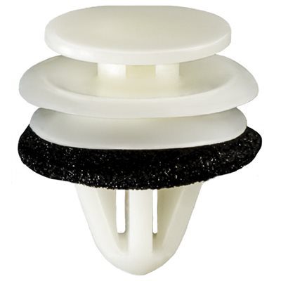 Auveco Trim Panel Retainer Honda CAPS21638 White Nylon w/ Sealer PK 15