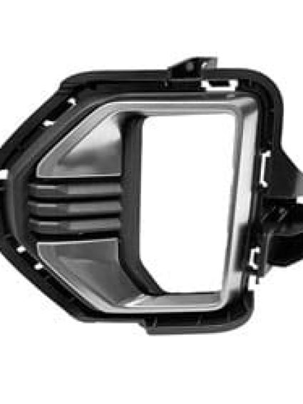 GM1038277 Front Bumper Insert Fog Light Bezel Driver Side