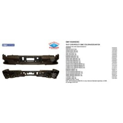 GM1103205DSC Rear Bumper Assembly