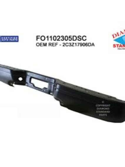 FO1102305DSC Rear Bumper Face Bar