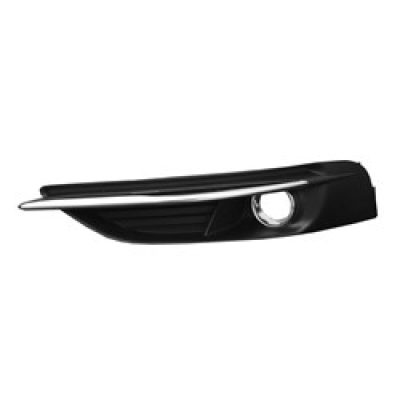 CH1038125 Driver Side Front Bumper Fog Light Bezel CH1038125 Driver Side Front Bumper Fog Light Bezel