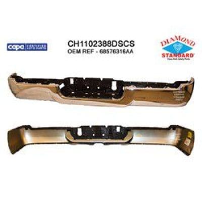 CH1102388DSC Rear Bumper Facebar