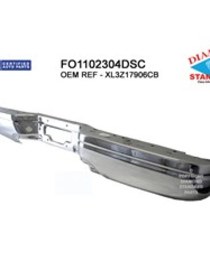 FO1102304DSC Rear Bumper Face Bar