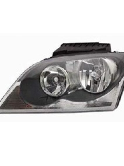 CH2502168C Front Light Headlight Assembly Driver Side
