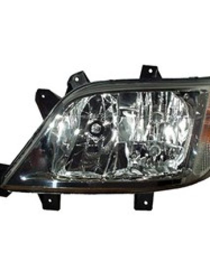 CH2502172 Front Light Headlight Assembly Driver Side
