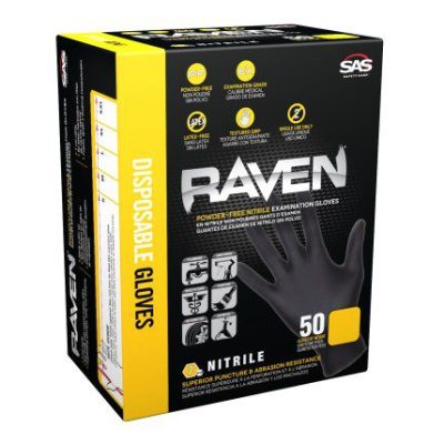 SAS Gloves Raven Medium 66517-01