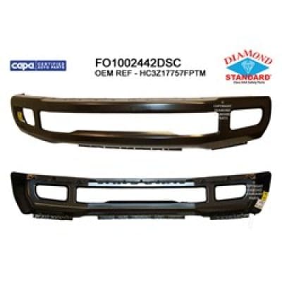FO1002442DSC Front Bumper Face Bar FO1002442DSC Front Bumper Face Bar
