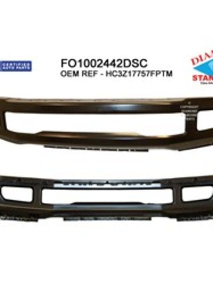 FO1002442DSC Front Bumper Face Bar