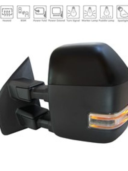 FO1320722 Driver Side Power Heated Mirror