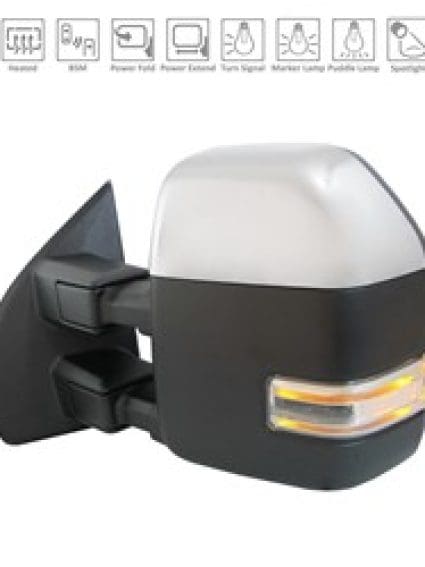 FO1320723 Driver Side Power Heated Mirror