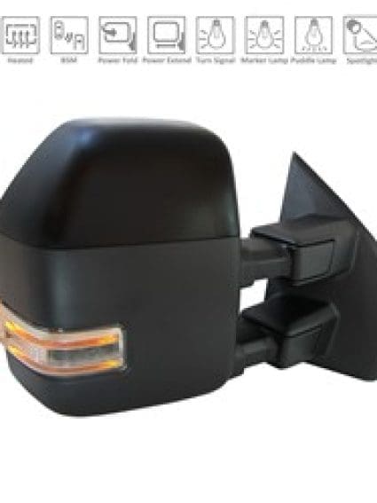 FO1321722 Driver Side Power Heated Mirror