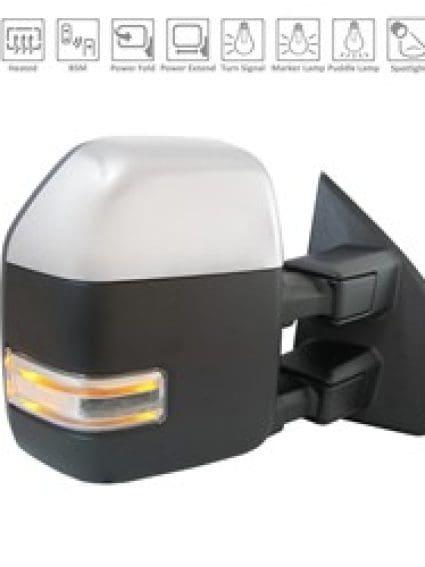 FO1321723 Driver Side Power Heated Mirror