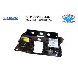 CH1066149DSC Front Bumper Bracket Mounting Set CH1066149DSC Front Bumper Bracket Mounting Set