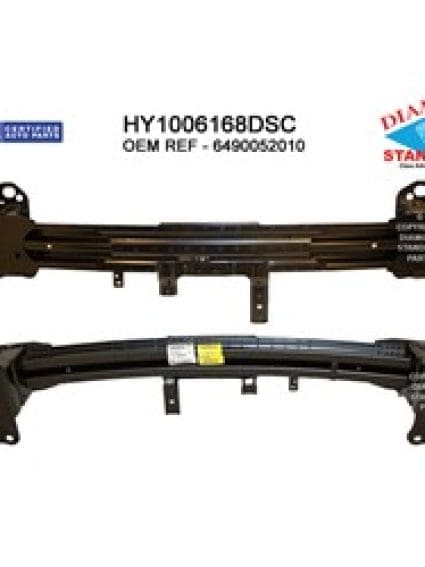 HY1006168DSC Front Bumper Impact Bar