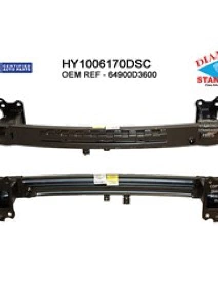 HY1006170DSC Front Bumper Impact Bar