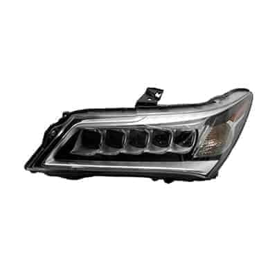 AC2502125C Driver Side Headlight Assembly