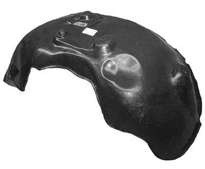 CH1250124 Body Panel Fender Liner Driver Side