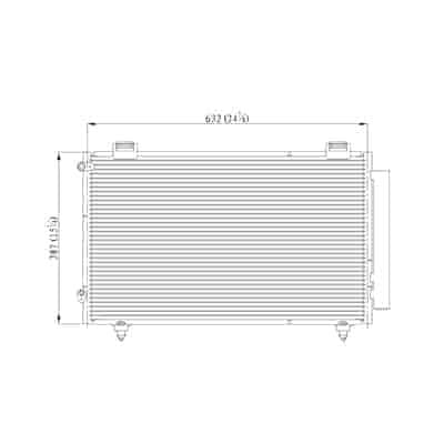 CNDDPI3085 Cooling System A/C Condenser CNDDPI3085 Cooling System A/C Condenser