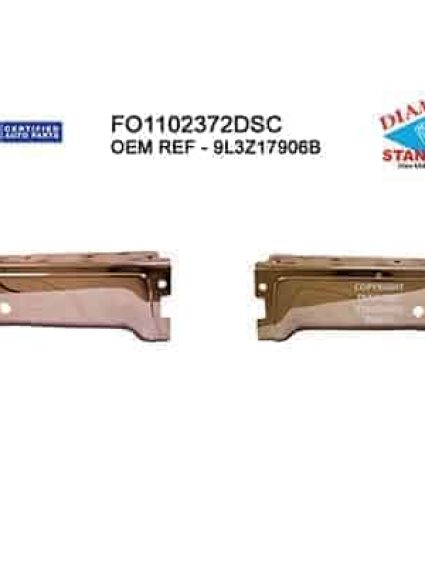 FO1102372DSC Rear Bumper Face Bar Kit