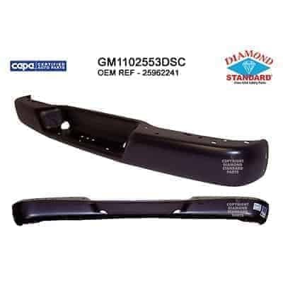 GM1102553DSC Rear Bumper Face Bar GM1102553DSC Rear Bumper Face Bar