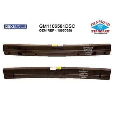 GM1106581DSC Rear Bumper Cover Rebar Reinforcement GM1106581DSC Rear Bumper Cover Rebar Reinforcement