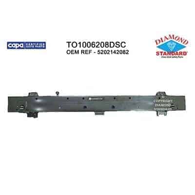 TO1006208DSC Front Bumper Impact Bar