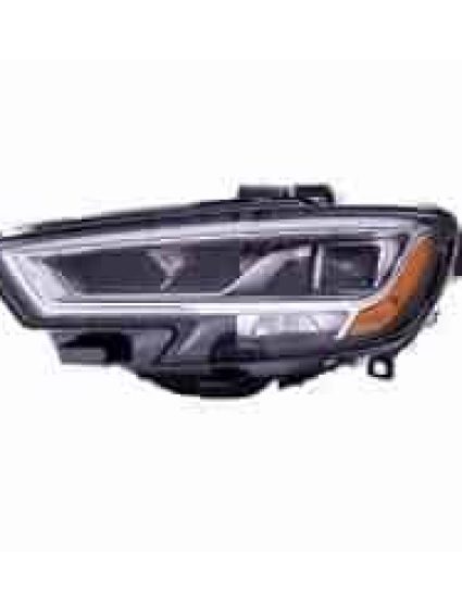AU2502209 Front Light Headlight Lens and Housing Driver Side