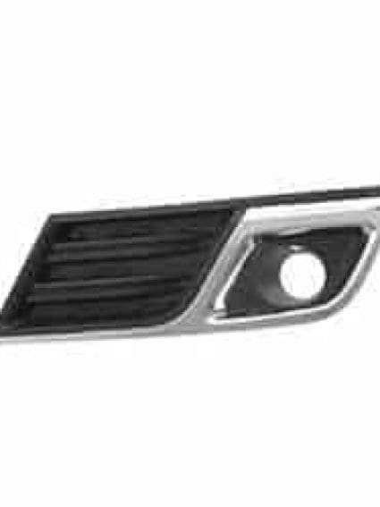 GM1038148 Front Bumper Insert Fog Light Bezel Driver Side