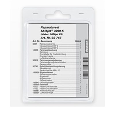 SATA Jet Gun Repair Kit 92767 3000 K Models SATA Jet Gun Repair Kit 92767 3000 K Models